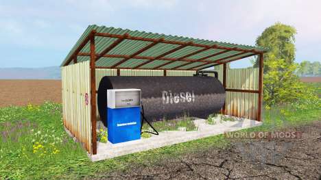 Gas station pour Farming Simulator 2015