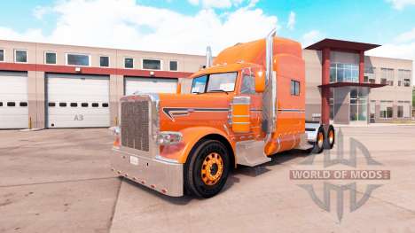 Orange skin für den truck-Peterbilt 389-v1.1 für American Truck Simulator