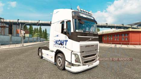 La peau Ekont Express chez Volvo trucks pour Euro Truck Simulator 2