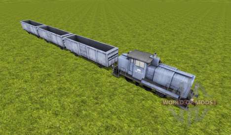 Cargo train wagon für Farming Simulator 2015