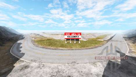 Test area v1.0.2 pour BeamNG Drive