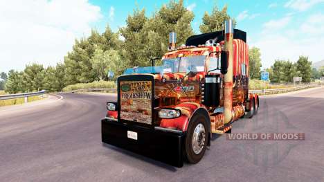 Gruselig Carnevil skin für den truck-Peterbilt 3 für American Truck Simulator