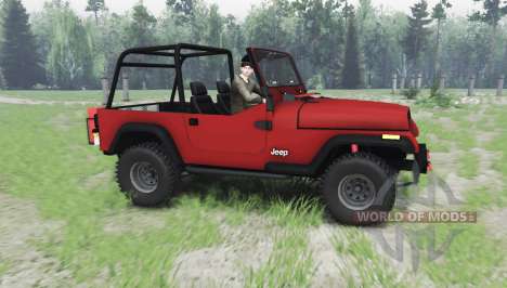 Jeep Wrangler (YJ) 1996 pour Spin Tires