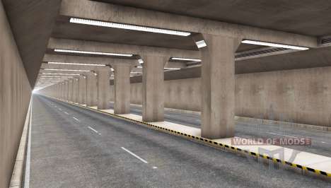 Endless Tunnel für BeamNG Drive