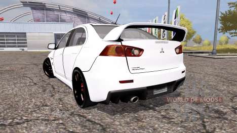 Mitsubishi Lancer Evolution X pour Farming Simulator 2013