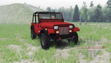 Jeep Wrangler (YJ) 1996 pour Spin Tires