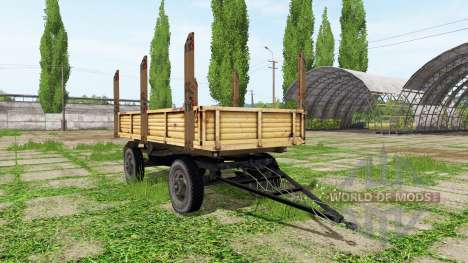 Timber trailer automatic loading für Farming Simulator 2017