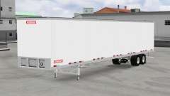 All-Metall-Auflieger-Fruehauf für American Truck Simulator