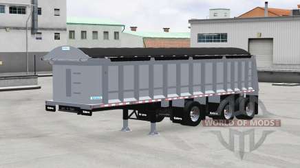 Cobra tri-axle dump trailer pour American Truck Simulator