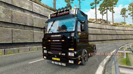 Scania 143M 450 Van Londen pour Euro Truck Simulator 2