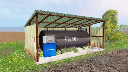 Gas station pour Farming Simulator 2015