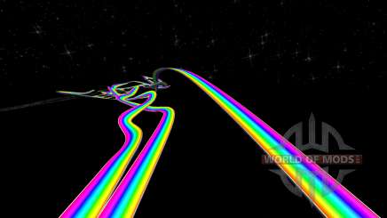 Rainbow road für BeamNG Drive