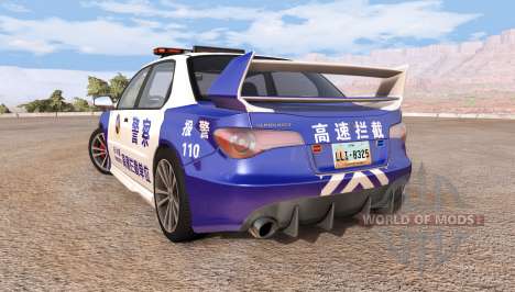 Hirochi Sunburst chinese police v2.0 pour BeamNG Drive