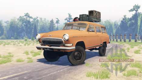 GAZ 22 Volga für Spin Tires