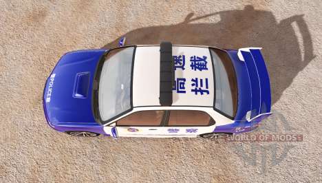 Hirochi Sunburst chinese police v2.0 für BeamNG Drive
