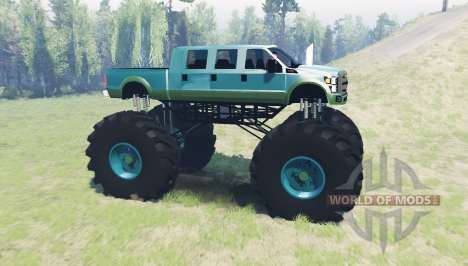Ford F-350 six doors pour Spin Tires