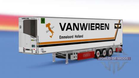 Trailer Chereau Van Wieren für Euro Truck Simulator 2