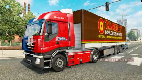 Painted truck traffic pack v2.2.1 für Euro Truck Simulator 2