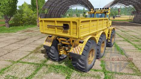Kirovets K 701 6x6 camion à benne pour Farming Simulator 2017