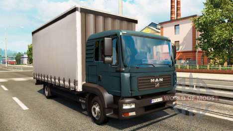 Tandem truck traffic v1.1 für Euro Truck Simulator 2