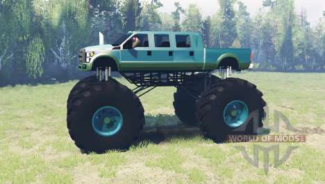 Ford F-350 six doors pour Spin Tires