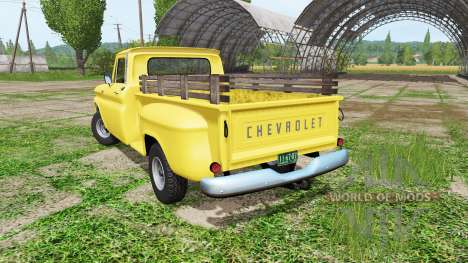 Chevrolet C10 Fleetside 1966 4x4 v1.1 pour Farming Simulator 2017
