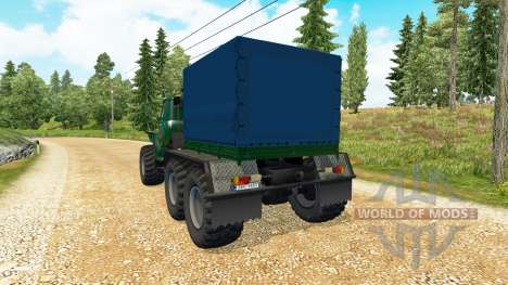 Ural 43202 v3.4 für Euro Truck Simulator 2