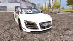 Audi R8 Spyder v1.1 pour Farming Simulator 2013