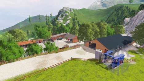 Les Alpes v1.026 pour Farming Simulator 2015