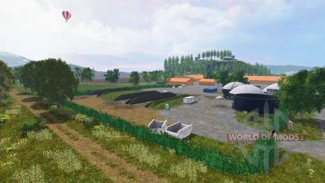 Deux rivières v1.1 pour Farming Simulator 2015