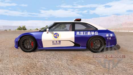 Hirochi SBR4 chinese police v2.7 für BeamNG Drive