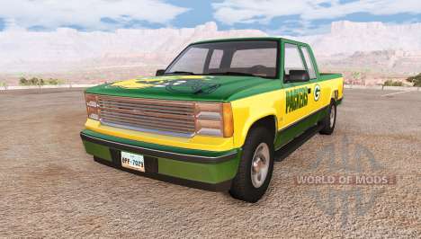 Gavril D-Series green bay packers v2.0 pour BeamNG Drive