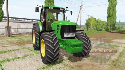 John Deere 7530 v2.5 pour Farming Simulator 2017