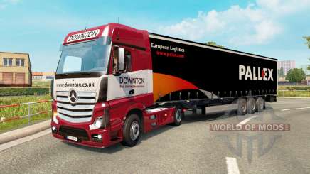 Painted truck traffic pack v2.3 für Euro Truck Simulator 2