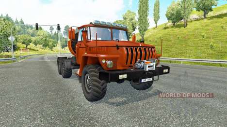 Ural 43202 v3.5 für Euro Truck Simulator 2