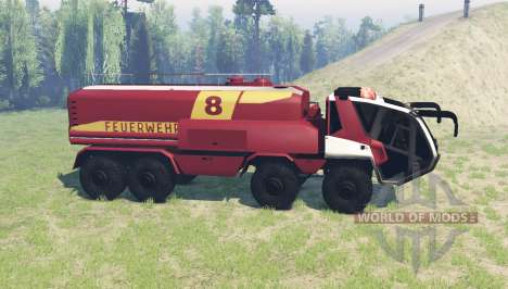 Rosenbauer Panther 8x8 CA7 v0.9 pour Spin Tires