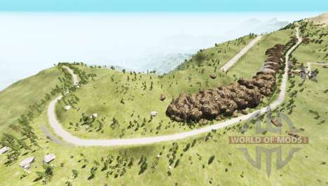 Seaside roads v0.81 pour BeamNG Drive
