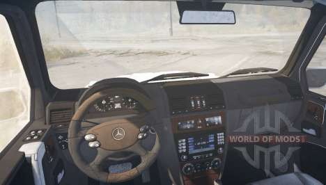 Mercedes-Benz G 500 SWB (W463) pour Spintires MudRunner
