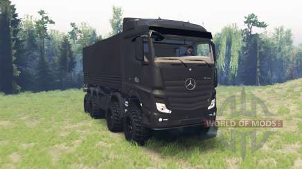 Mercedes-Benz Actros (MP4) chassis pour Spin Tires