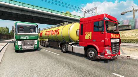 Painted truck traffic pack v2.5 pour Euro Truck Simulator 2
