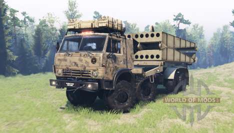 KamAZ 63501-996 Mustang v7.1 pour Spin Tires