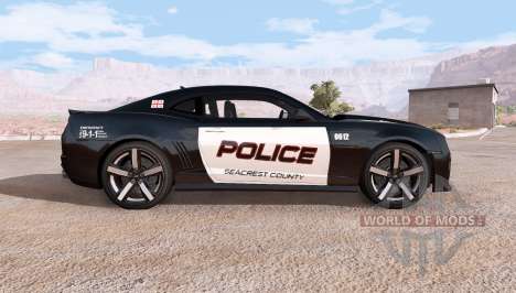 Chevrolet Camaro ZL1 Police für BeamNG Drive