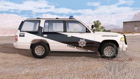 Gavril Roamer arizona state police v1.5 für BeamNG Drive