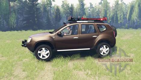 Dacia Duster pour Spin Tires
