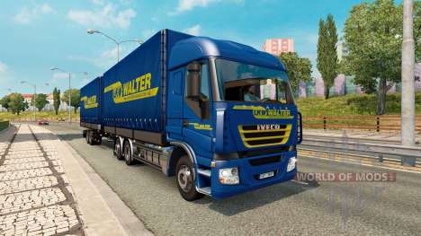 Tandem truck traffic v1.3 für Euro Truck Simulator 2