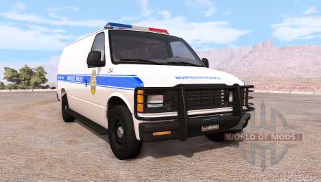 Gavril H-Series honolulu police v1.02 pour BeamNG Drive