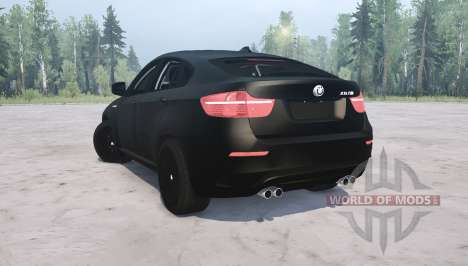 BMW X6 M pour Spintires MudRunner