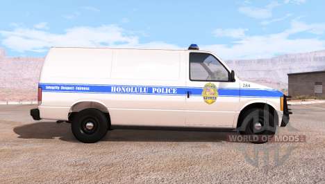 Gavril H-Series honolulu police v1.02 für BeamNG Drive