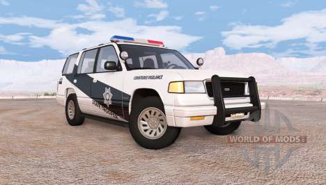 Gavril Roamer arizona state police v1.5 pour BeamNG Drive