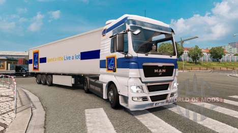 Painted truck traffic pack v2.4 für Euro Truck Simulator 2